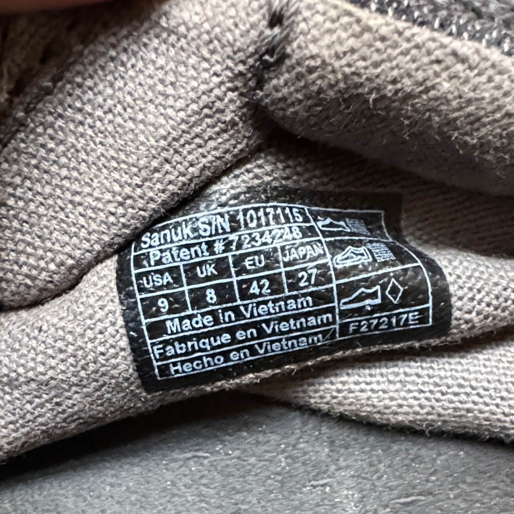 Sanuk Gray Slip-On Loafers - Picture 2 of 10